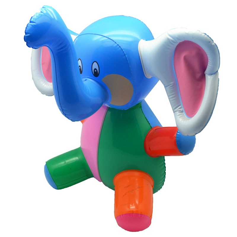 어린이를위한 대형 코끼리 풍선 장난감 플라스틱 풍선 동물 색상 랜덤 배달 2021